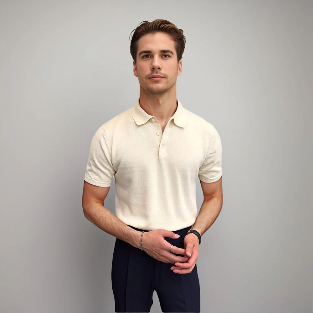 Fine Knit Polo