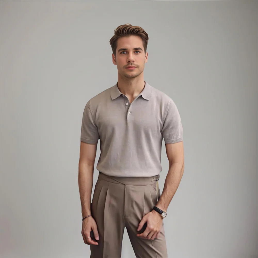 Fine Knit Polo