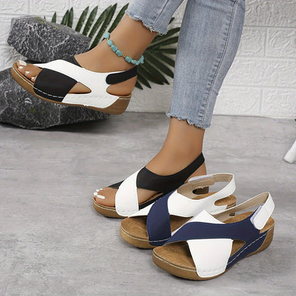 Comfort Wedge Sandals — Elevated Style