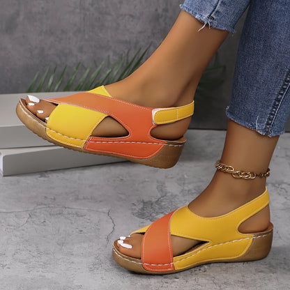 Comfort Wedge Sandals — Elevated Style
