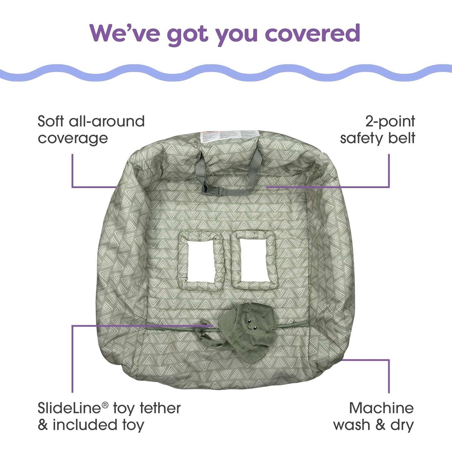 Baby Shopping Cart Cover