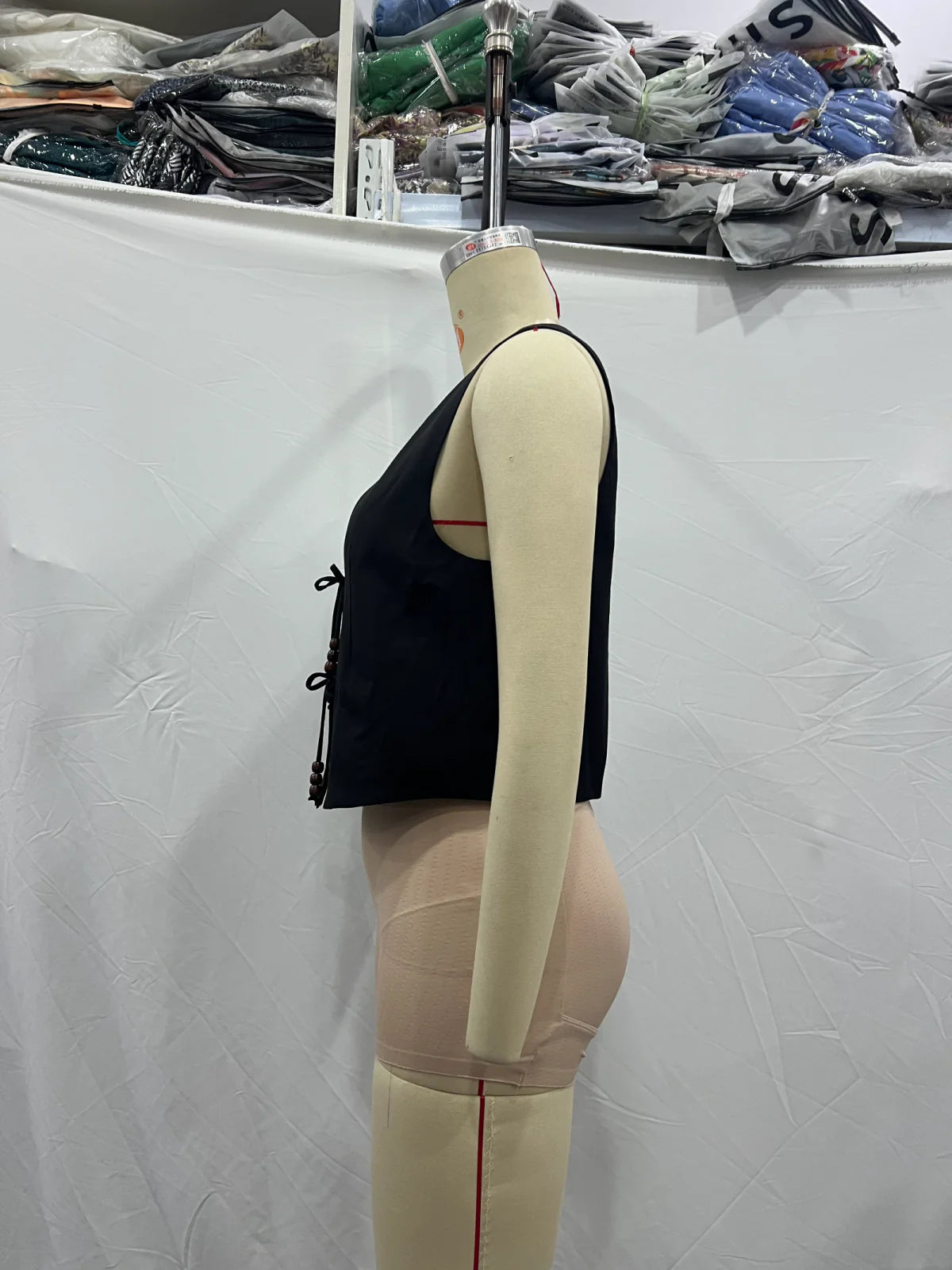 Livia Tie-Front Vest