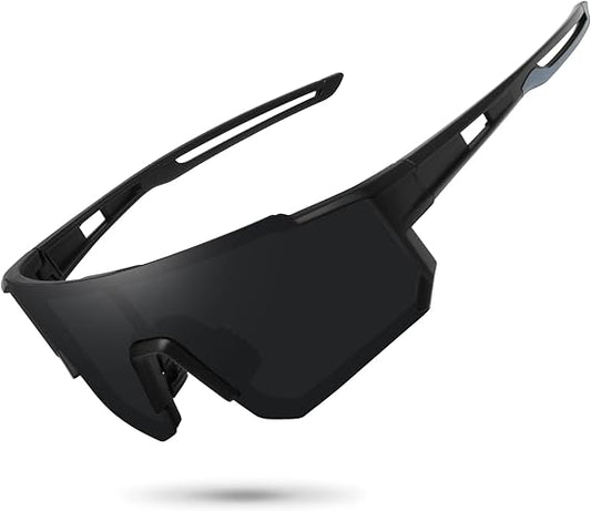 Sport Performance UV400 Shield with Anti-Fog Lens & Lightweight Wraparound Frame