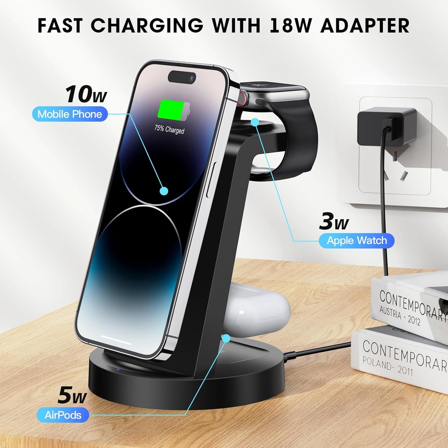 3-in-1 Wireless Charging Station