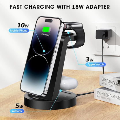 3-in-1 Wireless Charging Station