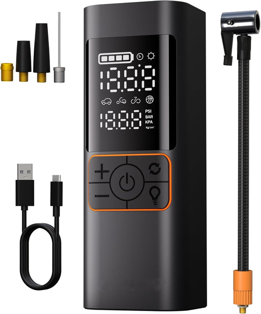 Digital Tire Inflator with LED Display