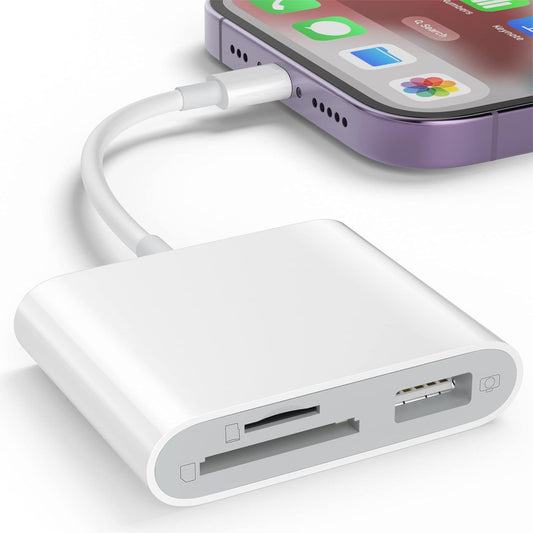 3-in-1 SD Card Reader Adapter