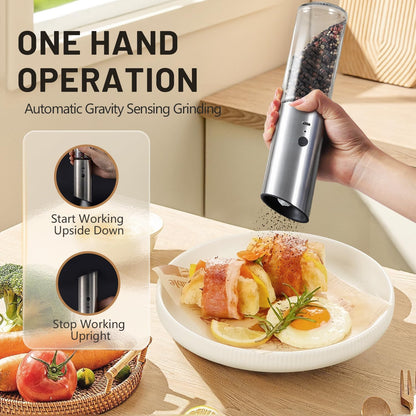 Automatic Gravity Electric Pepper Grinder