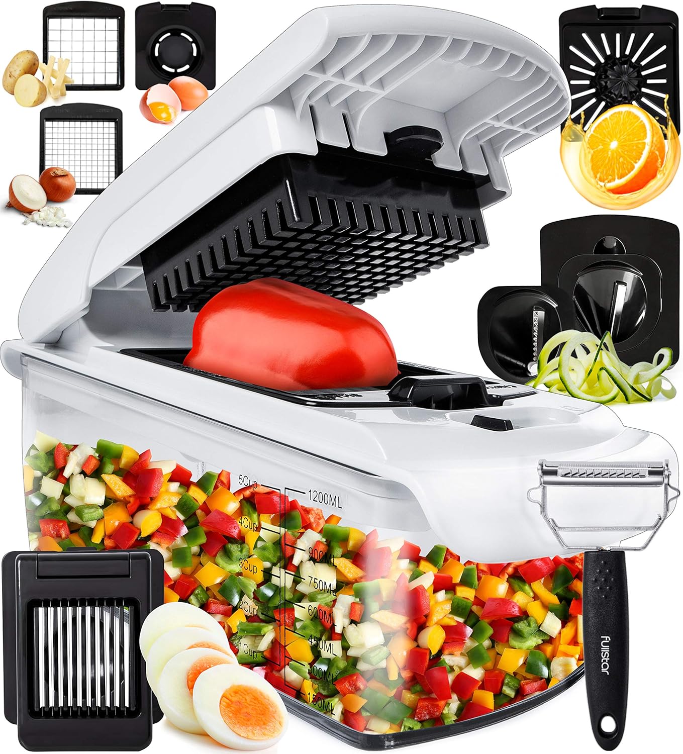 All-in-One Vegetable Chopper & Slicer