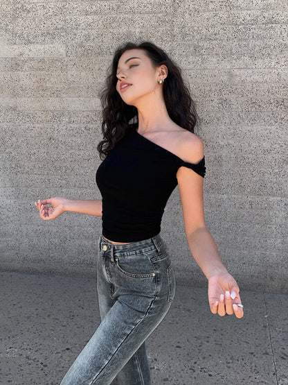 Mila Off-Shoulder Tee