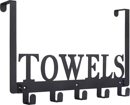 TOWELS Metal Wall Hook Rack