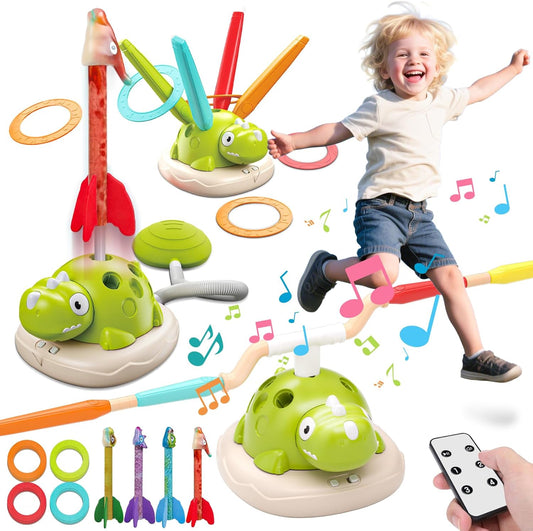 3-in-1 Dinosaur Jumping Toy