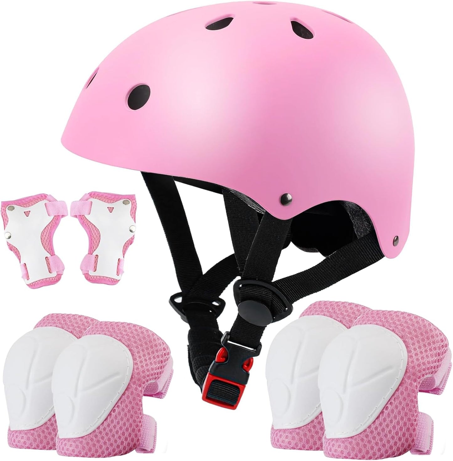Kids Bike Helmet and Protective Gear Set