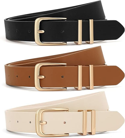 Women’s Classic Faux Leather Belts