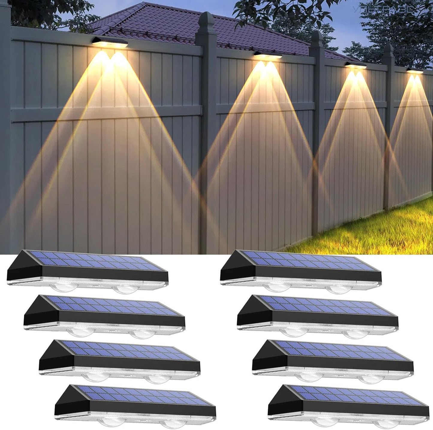 Solar Fence Lights