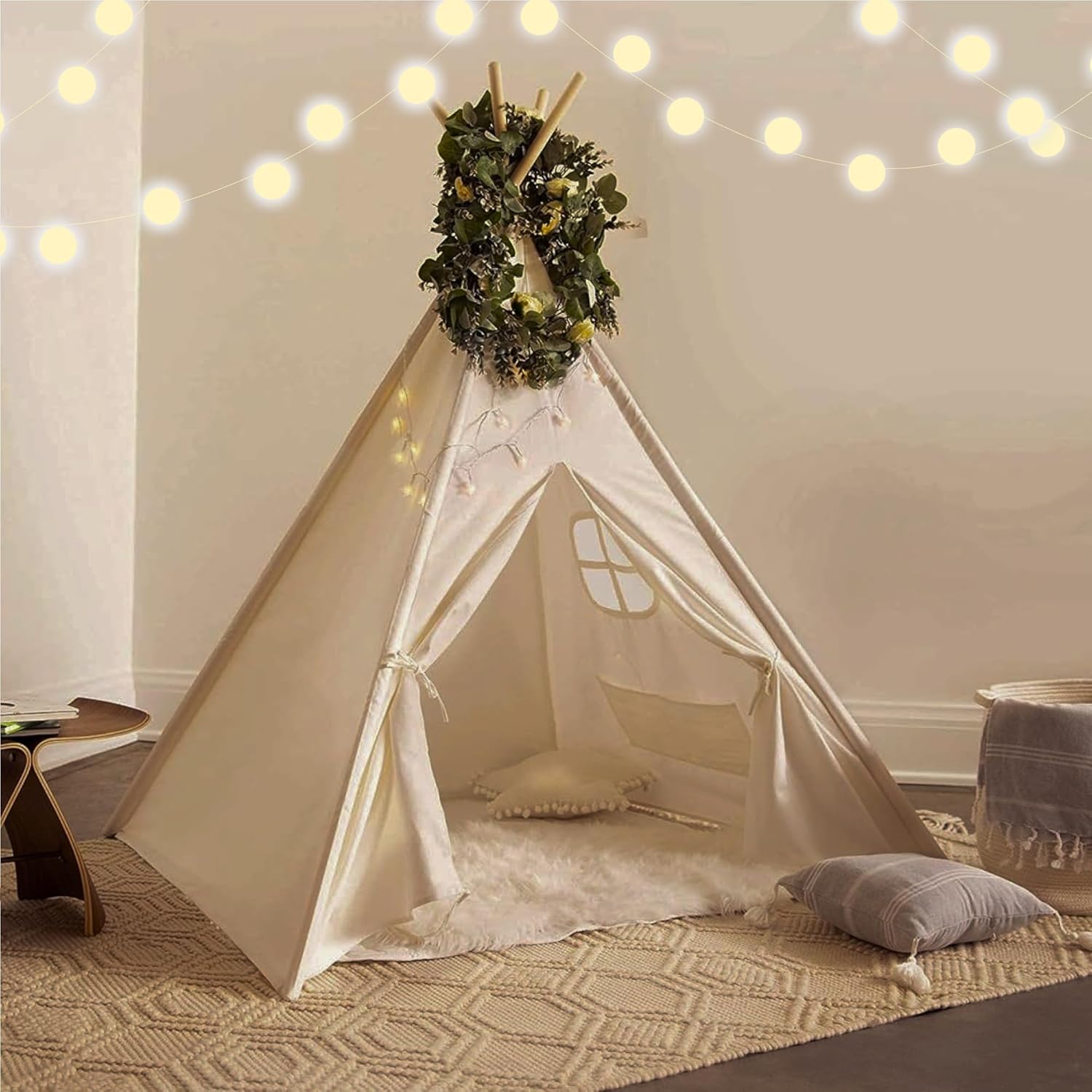 Kids Teepee Tent for Indoor Play