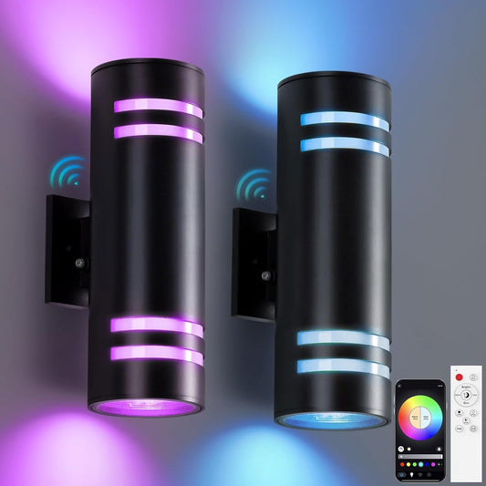 Smart RGB Wall Sconce Lights