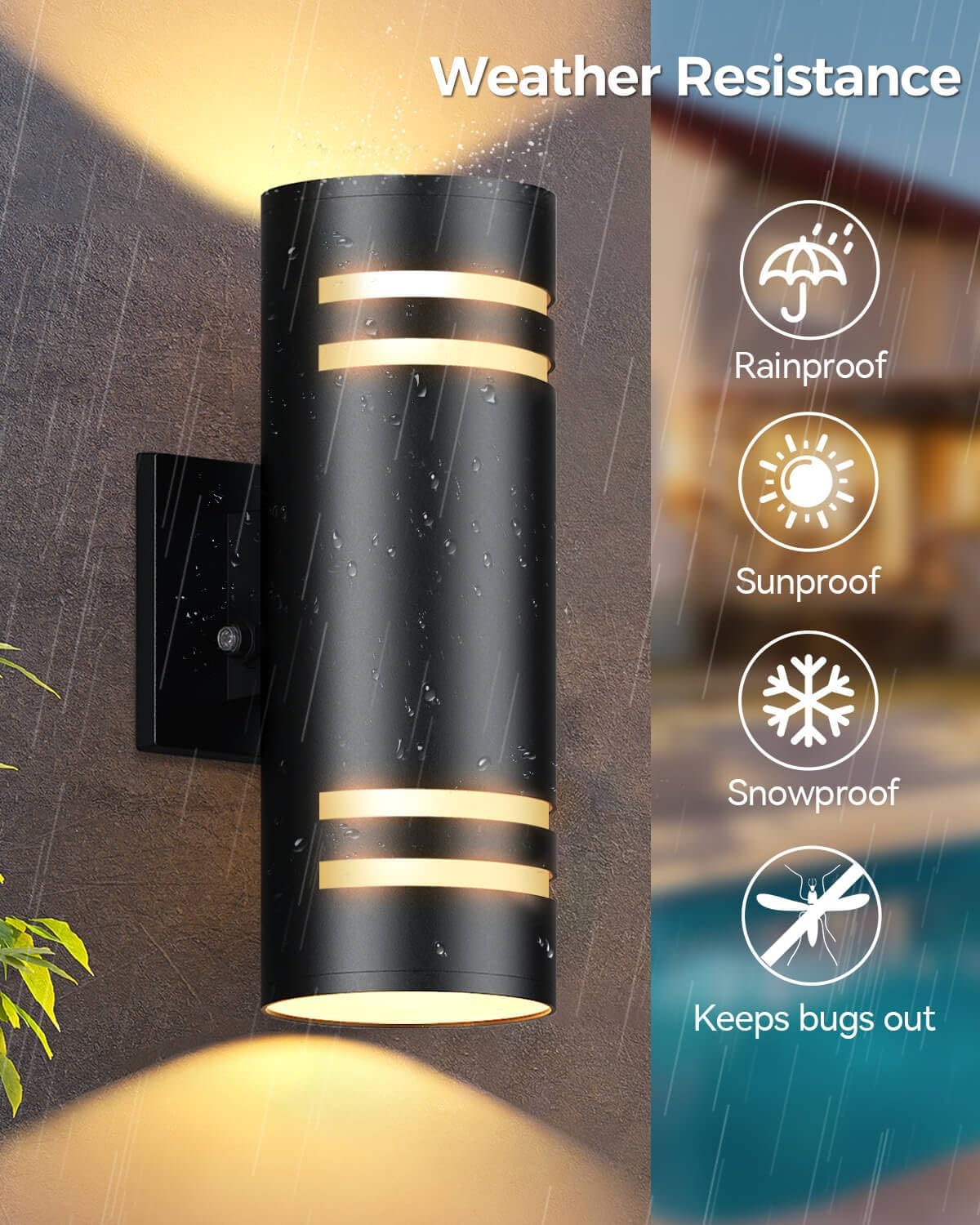 Smart RGB Wall Sconce Lights
