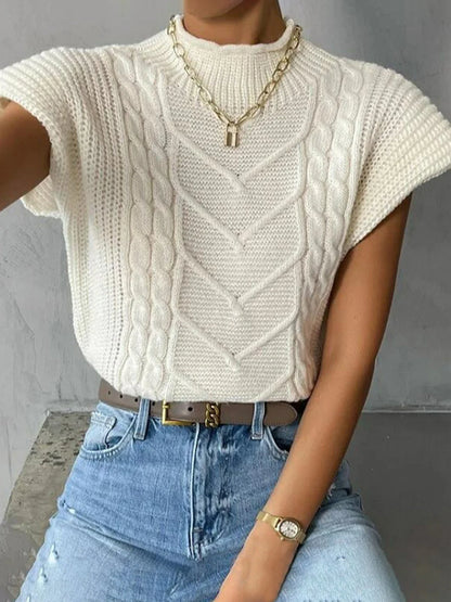 Clara Cable Knit Vest