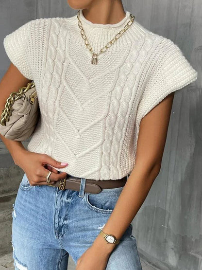 Clara Cable Knit Vest