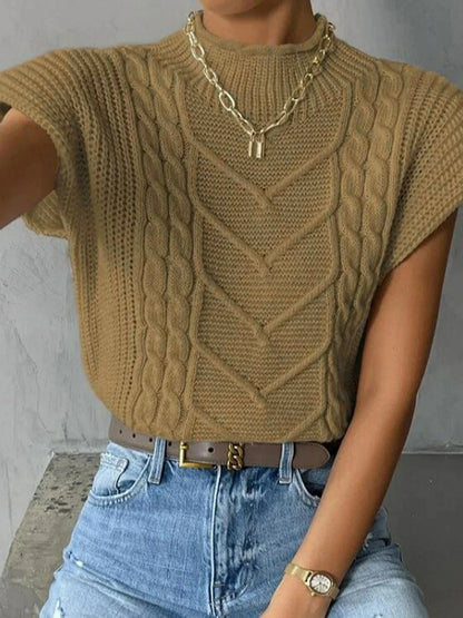Clara Cable Knit Vest