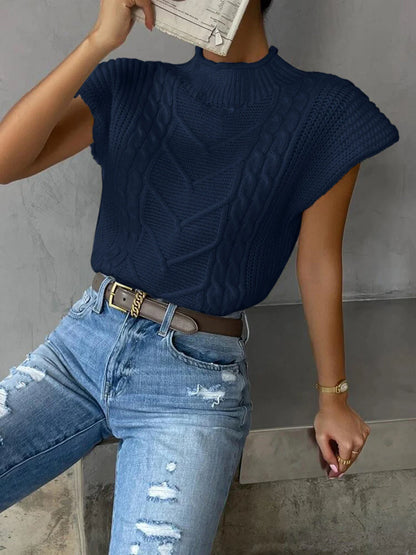 Clara Cable Knit Vest