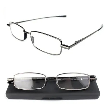 Compact Mens & Ladies Folding Reading Glasses