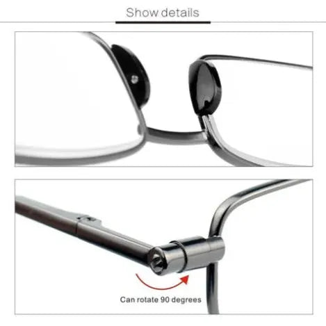 Compact Mens & Ladies Folding Reading Glasses