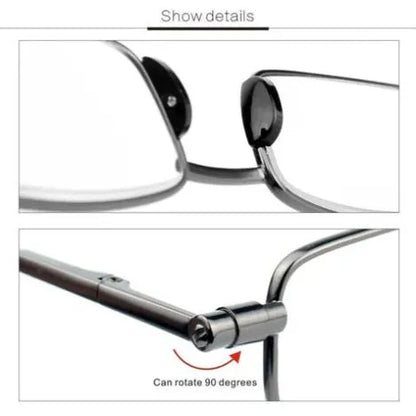 Compact Mens & Ladies Folding Reading Glasses