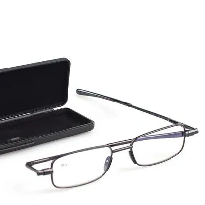 Compact Mens & Ladies Folding Reading Glasses