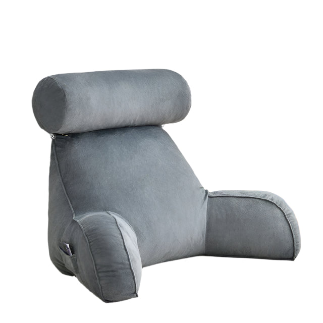 Reading Bed Pillow with Arms