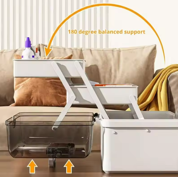Revolutionary 180° Folding Storage Box