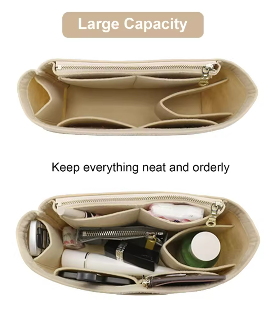 Structured Bag Organizer Insert