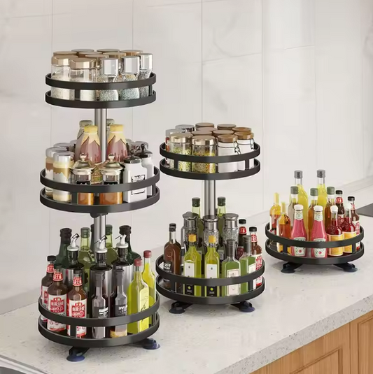 360° Rotating Kitchen Organizer