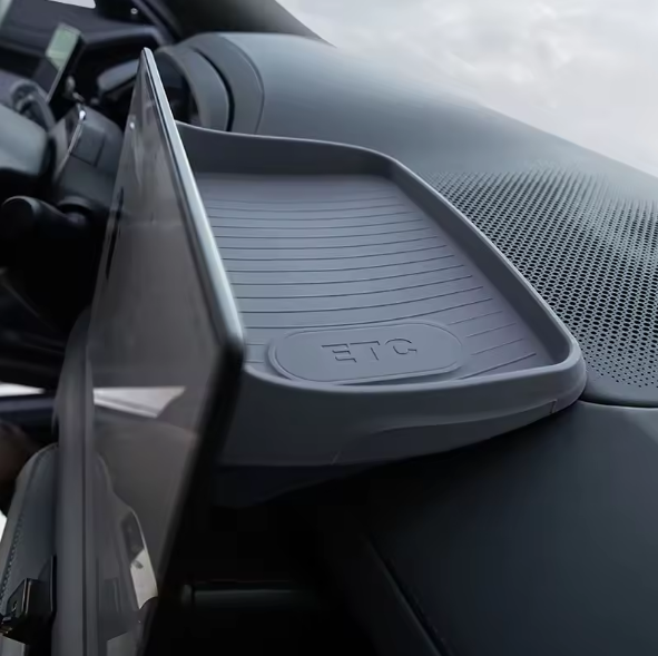 Minimalist Tesla Dashboard Tray