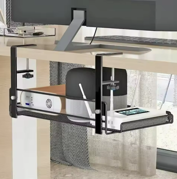 Under-Desk Cable Organizer Tray
